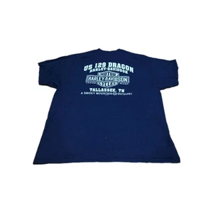 Harley Davidson Herren 2X T-Shirt Schwarz US 129 Dragon HD Tallassee TN  - Bild 1 von 5