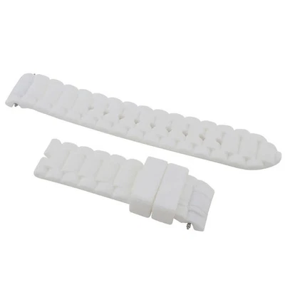 Versus by Versace VRS-AL13SBQ701A001  White Women's Rubber Watch Band New - Image 1 of 2