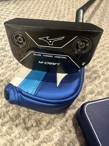Mizuno M-Craft v Chrome Silver 35" Men's Right-Handed Putter - Picture 1 of 4