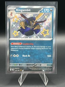Kingambit 187/091 Sv: Paldean Fates Holo: SHINY - Picture 1 of 2