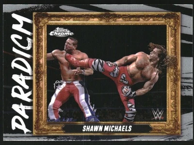 2025 Topps Chrome WWE Paradigm #PARSML Shawn Michaels - Image 1 of 2