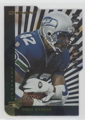 1997 Donruss Press Proof Gold Die-Cut /500 Chris Warren #46 - Image 1 of 2