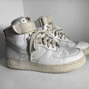 Nike Air Force 1 2019 VF 334031 - 106 White High Top Men’s Size 8.5 - Picture 1 of 11