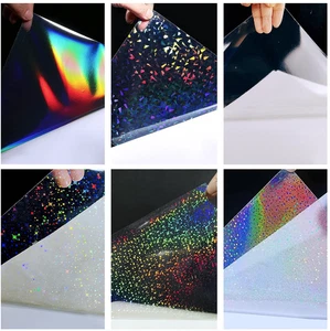 5 Sheets Transparent A4 Size (8.25" x 11.7") Clear Film for Documents & Photos - Picture 1 of 9