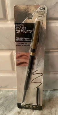 L'oreal Paris Brow Stylist Definer Eyebrow Pencil 391 Dark Blonde - Image 1 of 2