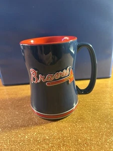 2015 Boelter MLB Atlanta Braves 14oz Coffee Mug - Picture 1 of 4