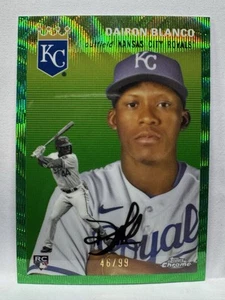 2023 Topps Cromo Platino Aniversario - Dairon Blanco #59 (RC) Onda Verde/99 - Imagen 1 de 1