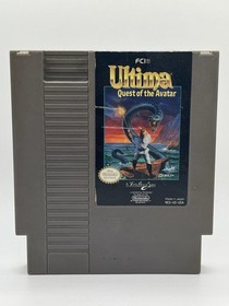 Ultima: Quest of the Avatar (Nintendo NES, 1990) Cart Only - TESTED