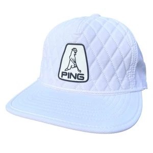Ping Heritage Tour Snapback Golfmütze Snapback gesteppt Robbe Logo weiß verstellbar - Bild 1 von 7