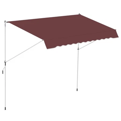 Outsunny Store banne 300x150x280cm Rouge - Photo 1/4