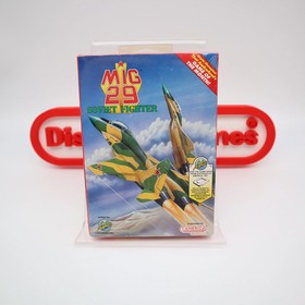 NES Nintendo Game MIG 29 SOVIET FIGHTER - CAMERICA - NEW & Factory Sealed!
