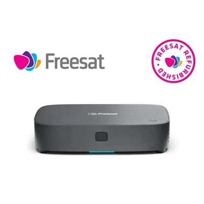 FREESAT UHD-X Smart 4K Ultra HD Set Top Box (non recordable) Grade A - Image 1 of 4