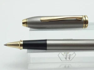 Cross Townsend Gunmetal Grey Tintenroller, GT, braucht Tinte *fast neuwertig* - Bild 1 von 11