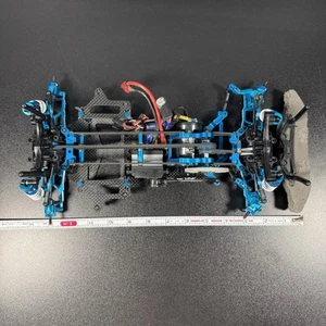Telaio Tamiya 1/10 TA-05 VDF carbonio custom RC LRP SXX V2 ESC/Spektrum S6040 - Foto 1 di 23