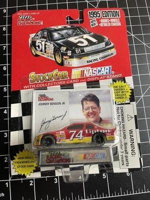 1995 Racing Champions NASCAR #74 Johnny Benson Jr. Lipton Tea Auto Die Cast 1/64 Foto 1 de 4