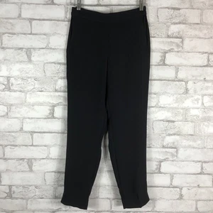 J.CREW FACTORY DEF Women's Relaxed Black Jamie Pant sz 2 BS995 - Picture 1 of 10