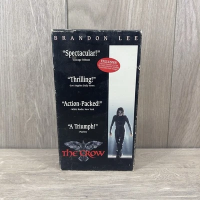 The Crow VHS Brandon Lee 1994 Movie - Image 1 of 4