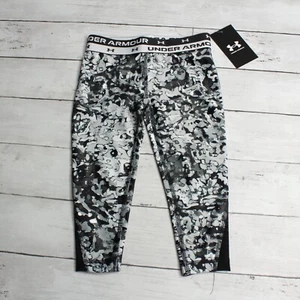 Under Armour Girl's MFO Cropped Pants Size 4 Pull On Activewear Athletic - Picture 1 of 9