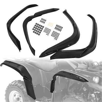 Fender Flare Guard For Yamaha Grizzly 700 2016-2025 4PCS Overfender Mud Guard - Imagem 1 de 4