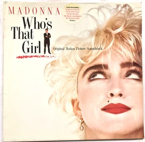 MADONNA Who's That Girl Vinyl LP Soundtrack Album - Picture 1 of 5