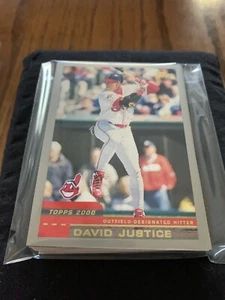2000 Topps Baseball Cleveland Indians Team Set - Picture 1 of 1