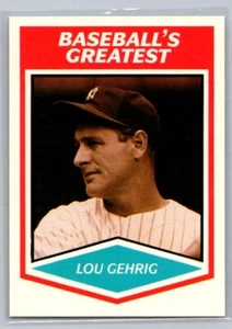 Lou Gehrig 1989 CMC Baseball's Greatest - Picture 1 of 2