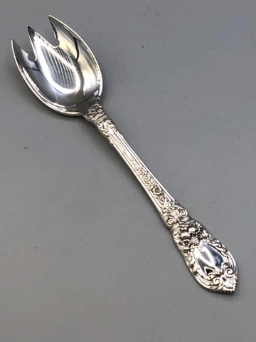 Charles II by Lunt Sterling Silver individual Ice Cream Forks 5.75" Cover