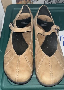 Dansko A06 31 41 Tan Leather Mary Jane Buckle Women’s Shoes Size 10.5 - Picture 1 of 3