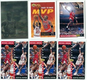 (18) 1990 1991 1992 1993 lotto Skybox Hoops ponte superiore Michael Jordan - LEGGERE DESC! - Foto 1 di 3