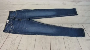 Jordache Girls Super Skinny Slim Blue (Drkezy) Jeans Size 12 - Picture 1 of 8