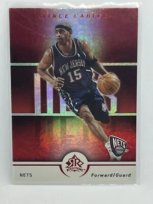 VINCE CARTER 2005-06 UPPER DECK REFRLECTIONS RED #59 #020/100 NETS - Image 1 of 2