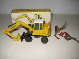 ZEPPELIN ZM 6 BAGGER TIEFLÖFFEL MOBIL #258.2 NZG 1:50 OVP - Picture 1 of 3