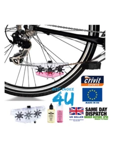 Cycle Chain Cleaner With Degreaser + Lubricating Oil Bike Cleaning Tool - Picture 1 of 3