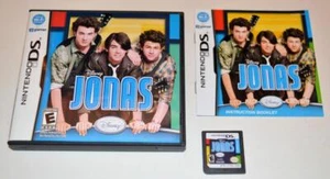 DISNEY JONAS NINTENDO DS GAME 3DS 2DS LITE DSI XL CIB COMPLETE W/ MANUAL CASE - Picture 1 of 1
