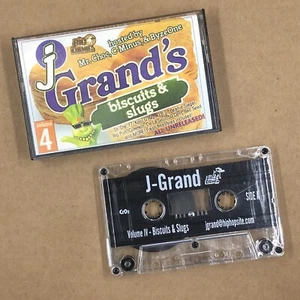 J GRAND Cassette Tape 00s Rap Hip Hop BISCUITS AND SLUGS MIXED DR DRE 50 CENT - Picture 1 of 6