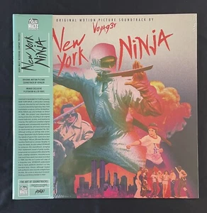 New York Ninja Original Motion Picture Soundtrack Mondo Variant Green and Orange - Picture 1 of 2