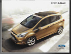 Ford B-Max 2015-16 UK Market Sales Brochure Studio Zetec Titanium X