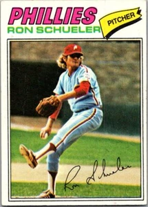 Topps Ron Schueler #337 1977 - Filis de Filadelfia - Imagen 1 de 2