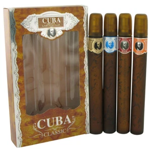 Cuba Blue by Fragluxe Gift Set - Cuba Variety Set includes All Four 1.15 oz S... - Picture 1 of 1