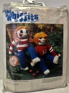 VTG Bernat The Whiffits Yarn Doll Craft Kit 1978 Winston or Wilhelmina Complete