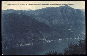 cartolina LANZO D'INTELVI veduta del lago di lugano.. - Foto 1 di 1