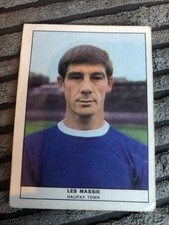1969/70 Anglo Confectionery Football Quiz Card - #14 Les Massie Halifax Town