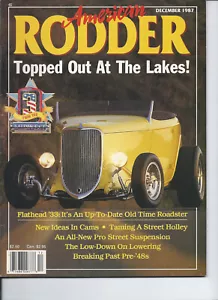 American Rodder December 1987-Vern Luce's Cars-Antique Nationals - Picture 1 of 10