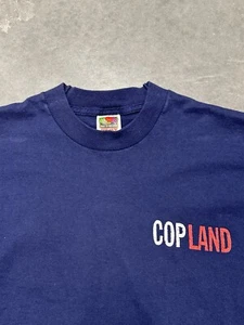 1997 Copland Movie Planet Hollywood Promo Tee W/ Robert De Niro & Stallone - Picture 1 of 7
