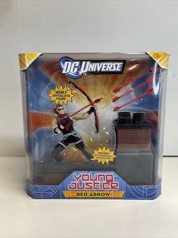 2011 Young Justice RED ARROW Action Figure 6-inch Mattel DC Universe NIB sealed Cover