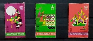 HONG KONG  1975 Festivals of Hong Kong D036 Free Registered Mail - Picture 1 of 3