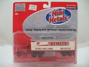 Mini Metals HO Model 31149: IH R-190 Tractor, Aerovan Trailer, Carling’s - Picture 1 of 7