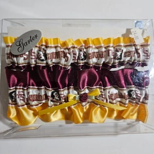 FSU Florida State Seminoles Football Garter Set - Picture 1 of 5