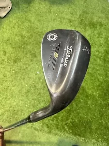 Titleist Vokey SM 58° Cuneo - Rimbalzo 12° - Finitura Nera - Albero WedgeWorks - 35" - Foto 1 di 7