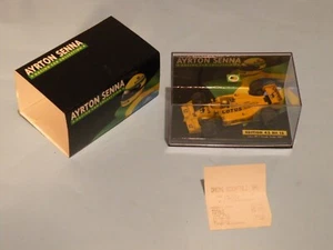 LANG AYRTON SENNA 1987 LOTUS 99-T HONDA NUOVO/NEW CON BOX SCALA 1:43 + SCONTRINO - Foto 1 di 3